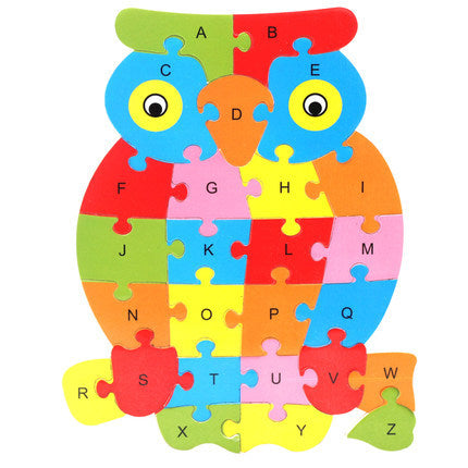 Puzzle with letters