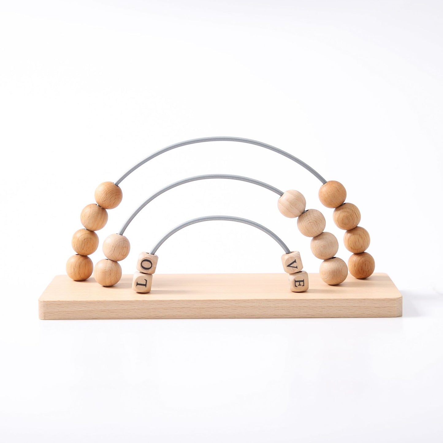 Wooden abacus frame, bow