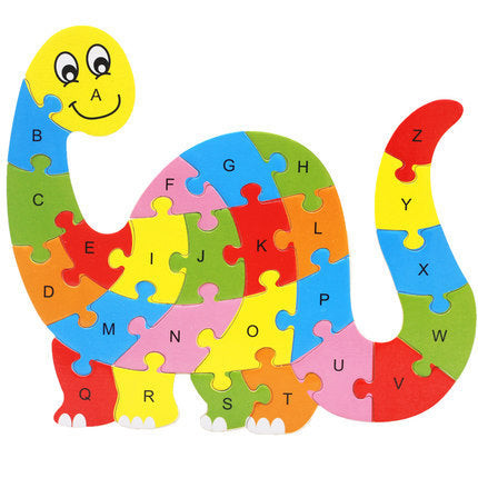 Puzzle with letters