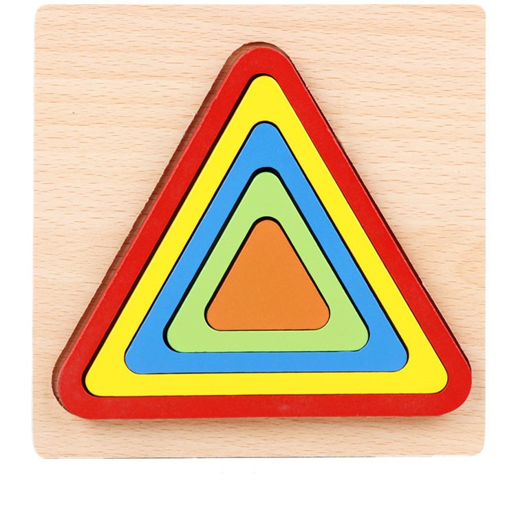 Wooden puzzle - shapes