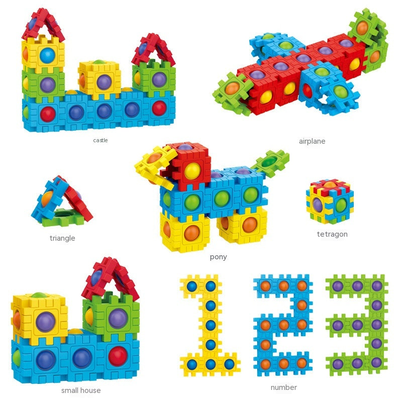 Creative 3D construction puzzle